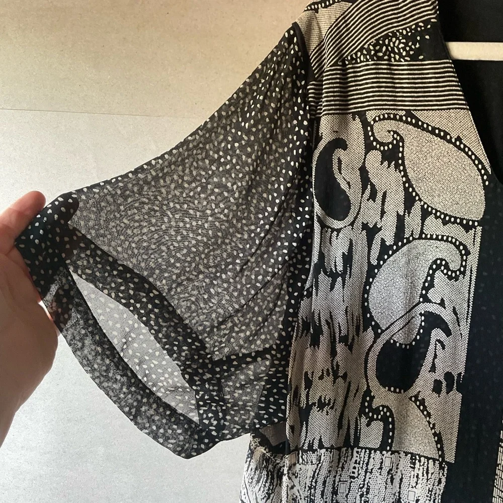 Anna Maxwell dress. Black and white. Size 20W - Picture 4 of 12